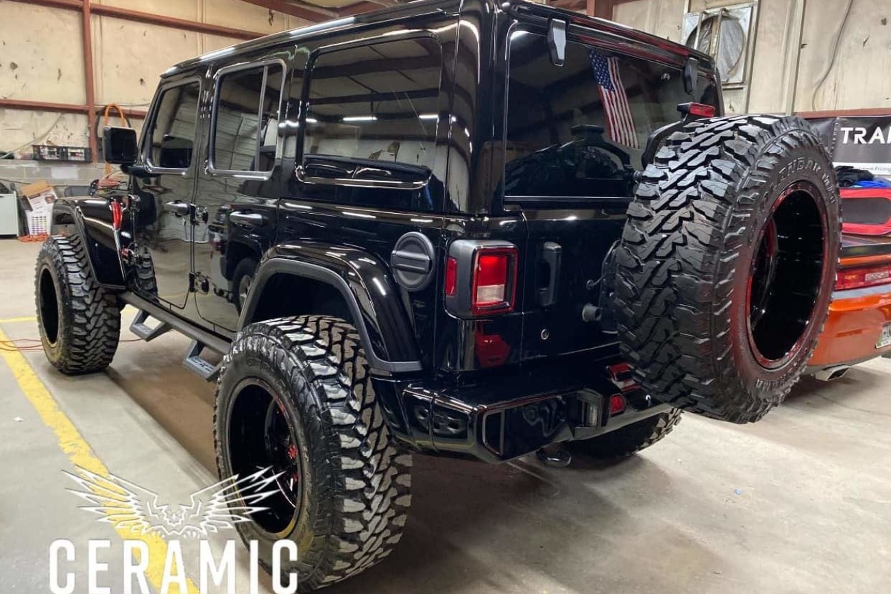 black jeep