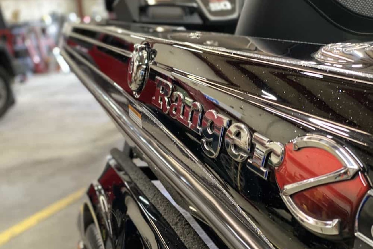 ranger logo on a vehicle